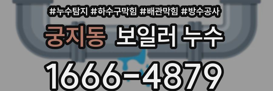 궁지동 보일러 누수