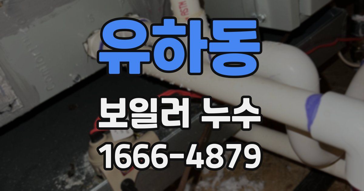 유하동 보일러 누수