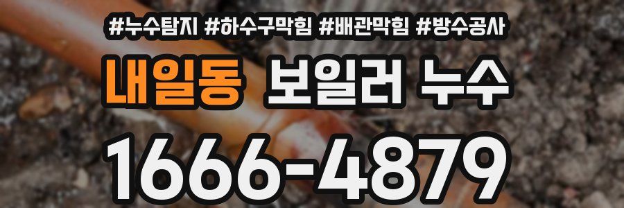 내일동 보일러 누수