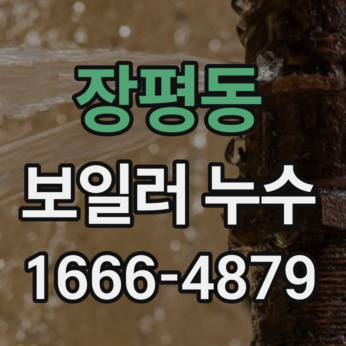 장평동 보일러 누수