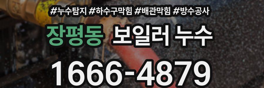 장평동 보일러 누수
