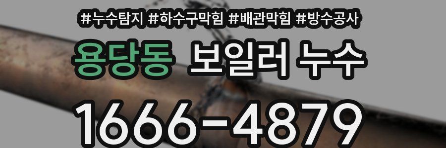 용당동 보일러 누수