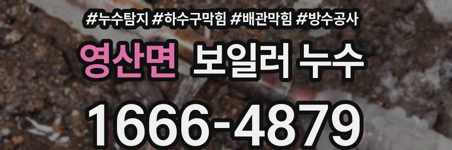 영산면 보일러 누수