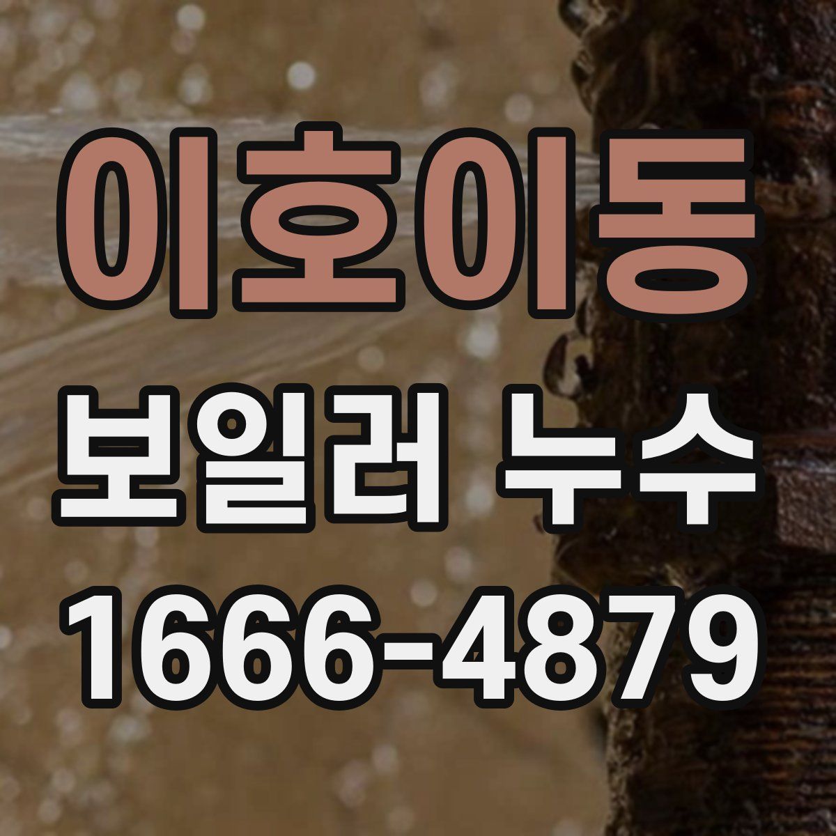 이호이동 보일러 누수