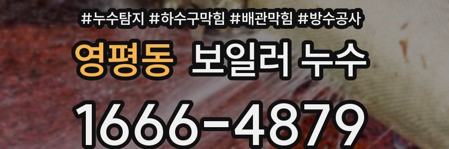 영평동 보일러 누수
