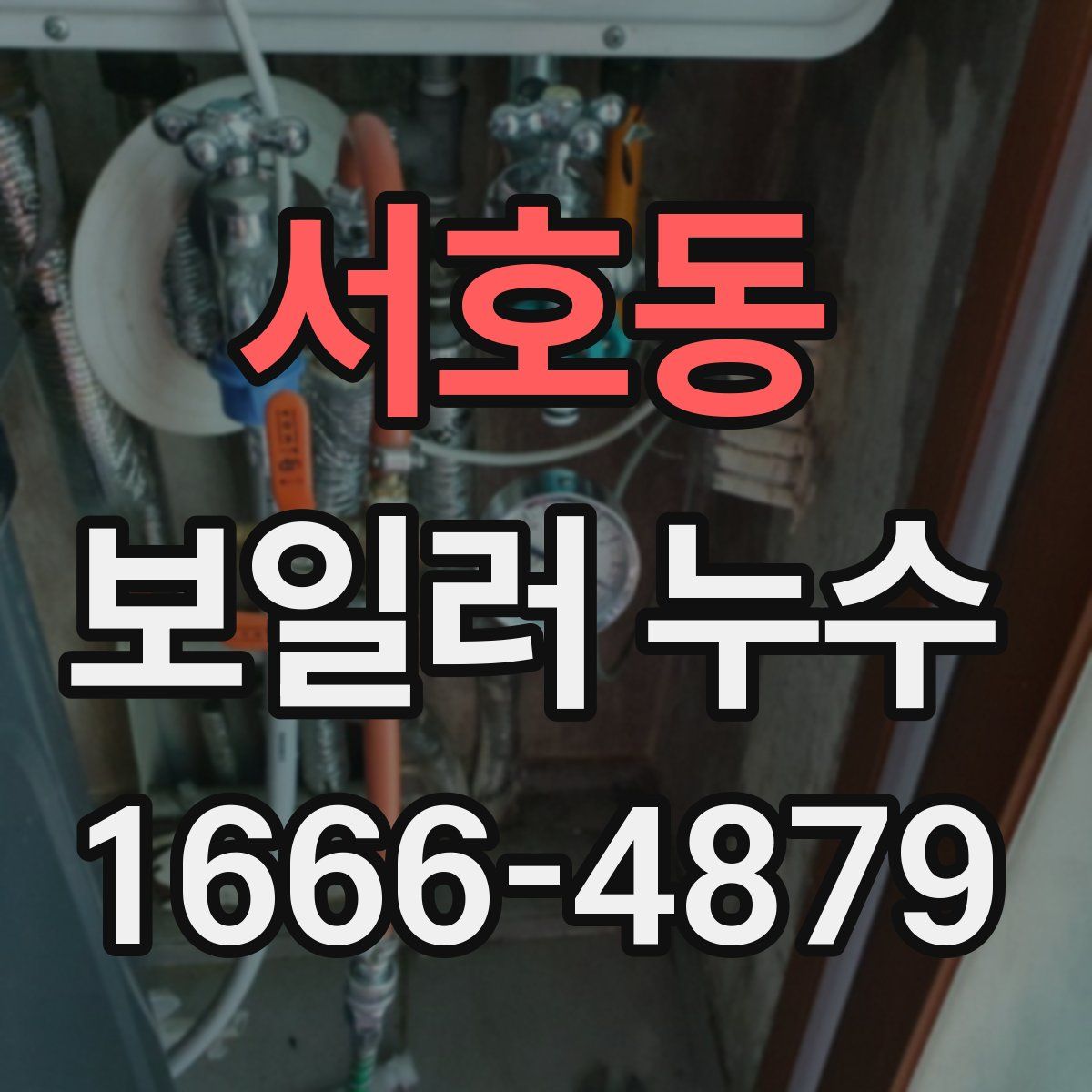 서호동 보일러 누수