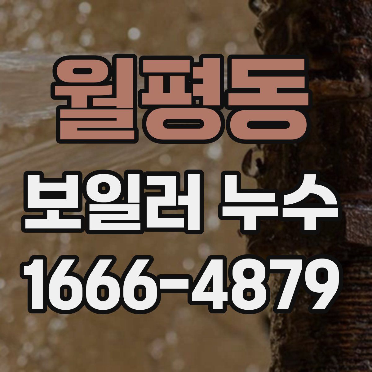 월평동 보일러 누수