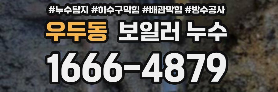 우두동 보일러 누수