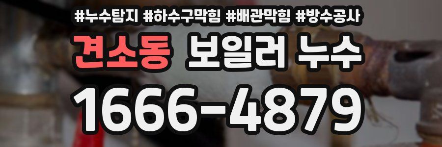 견소동 보일러 누수