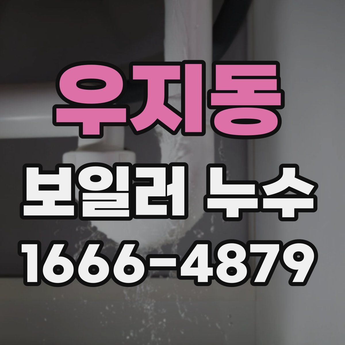 우지동 보일러 누수