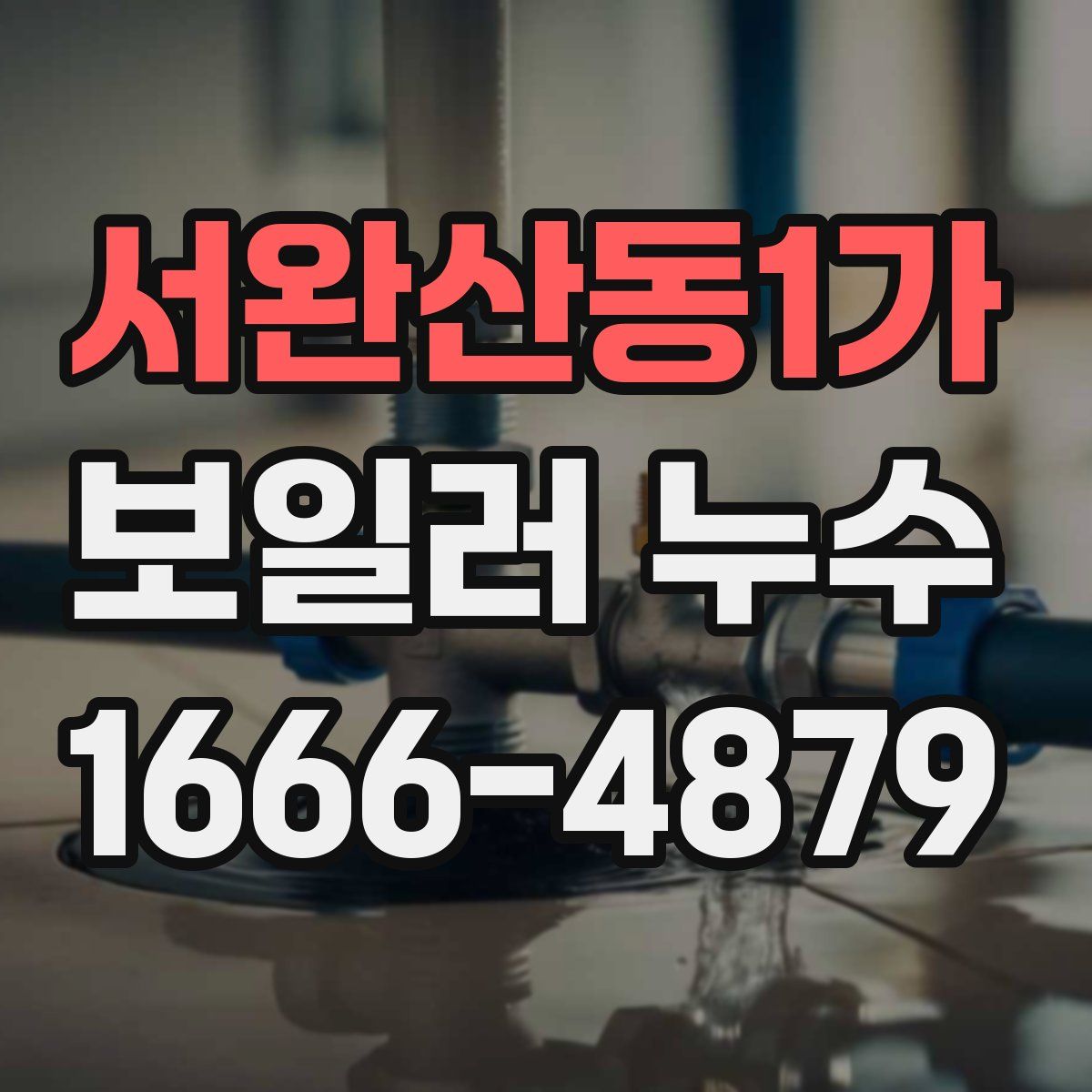 서완산동1가 보일러 누수