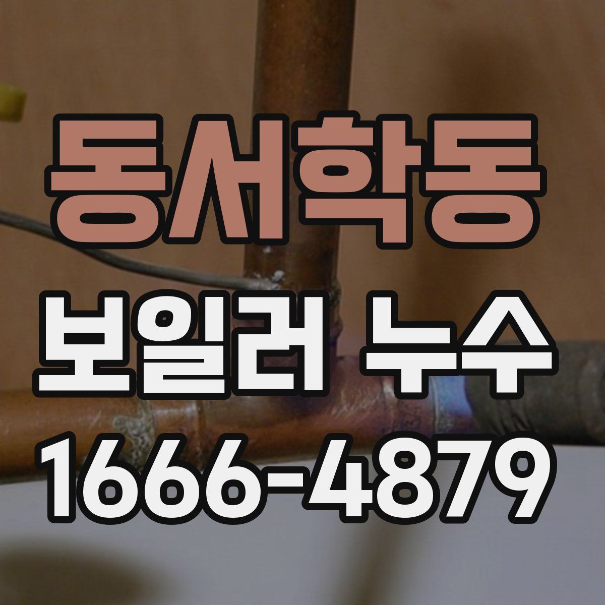 동서학동 보일러 누수