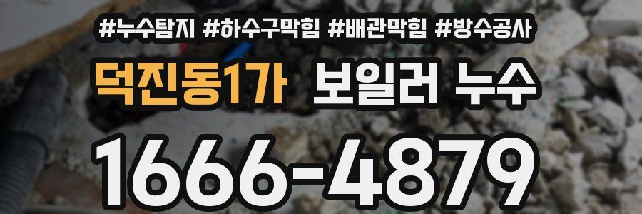덕진동1가 보일러 누수