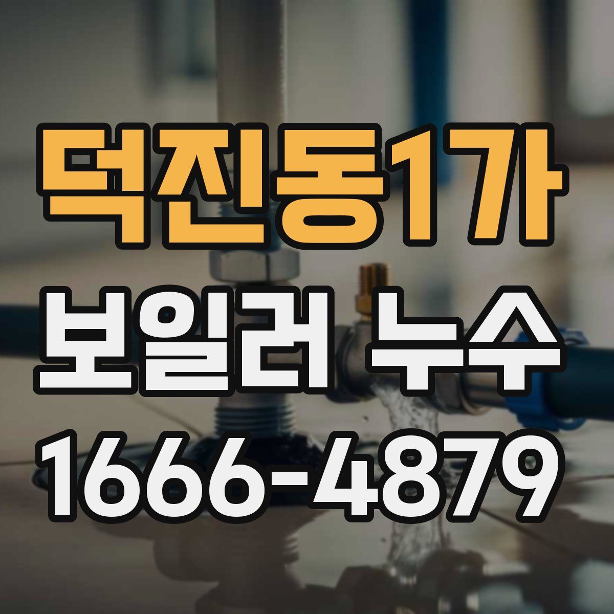 덕진동1가 보일러 누수