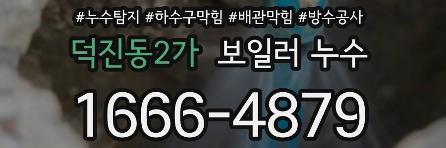 덕진동2가 보일러 누수