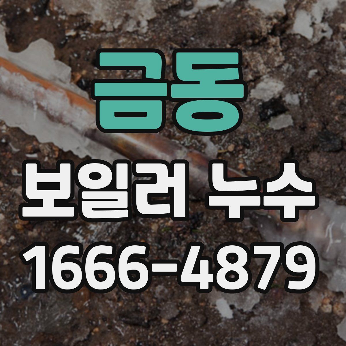 금동 보일러 누수