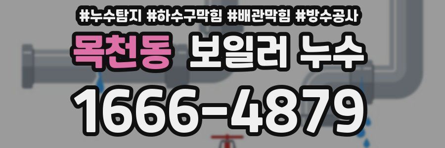 목천동 보일러 누수