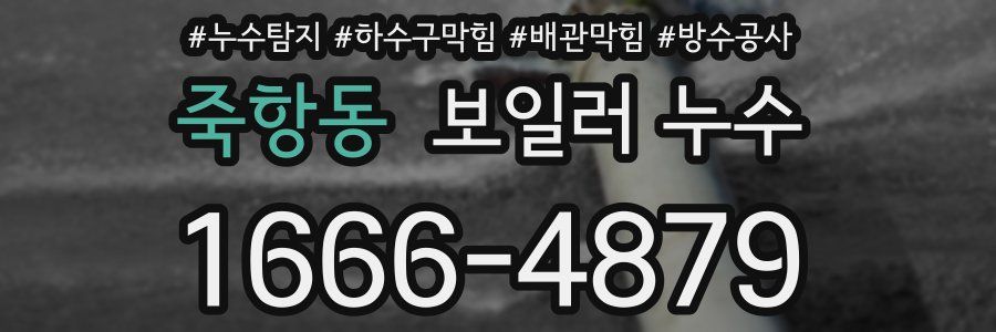 죽항동 보일러 누수