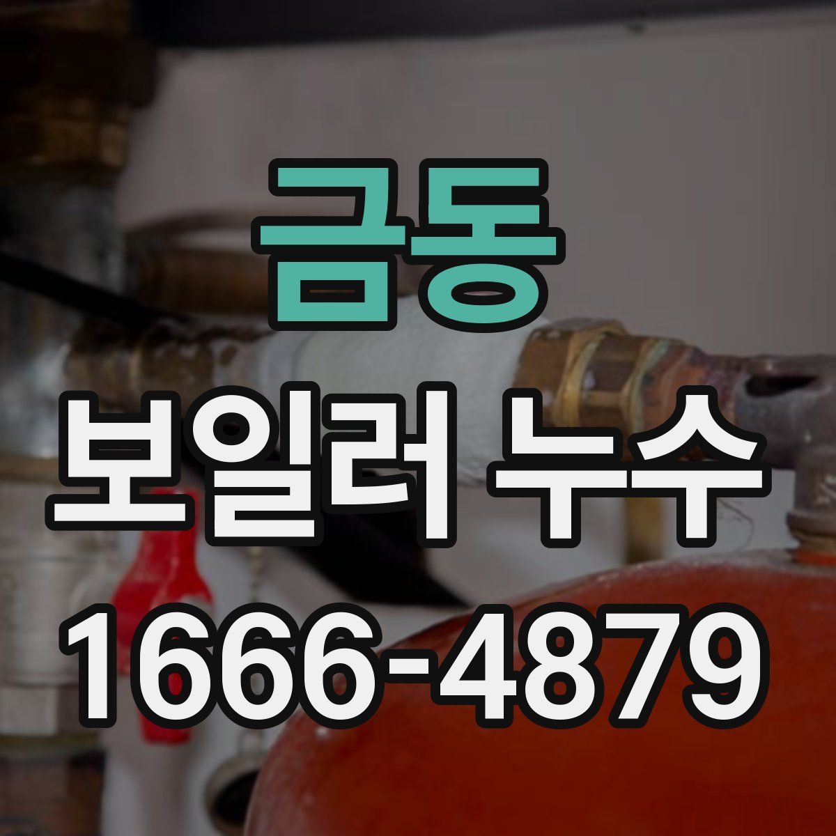 금동 보일러 누수