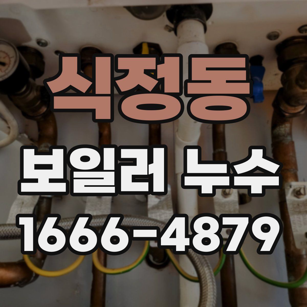 식정동 보일러 누수