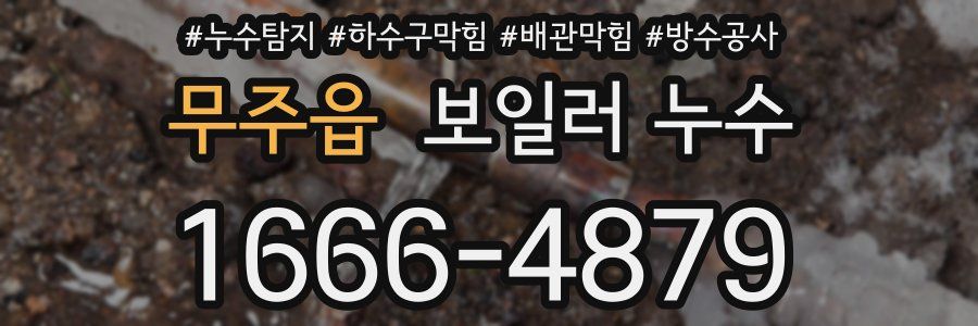무주읍 보일러 누수