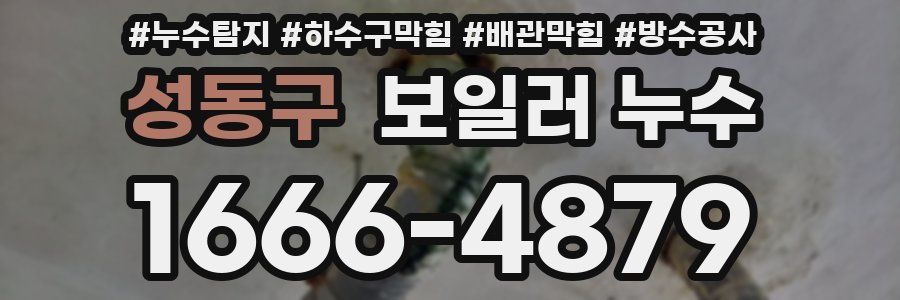 성동구 보일러 누수