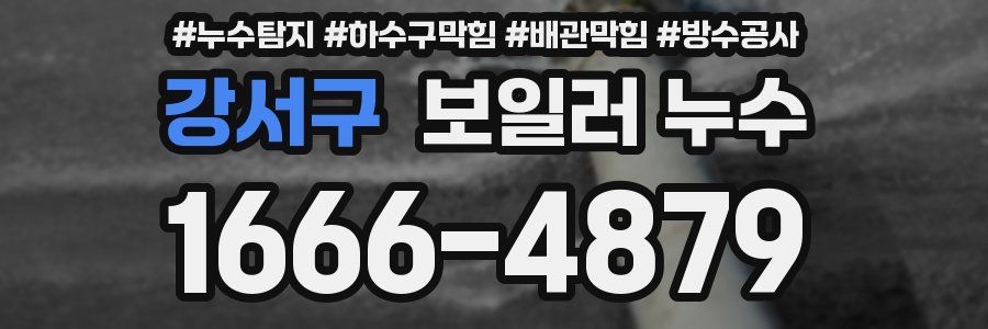 강서구 보일러 누수