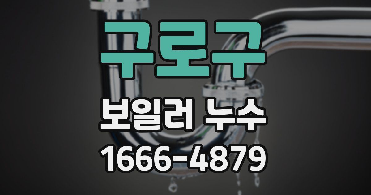 구로구 보일러 누수