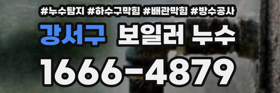 강서구 보일러 누수