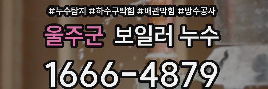 울주군 보일러 누수
