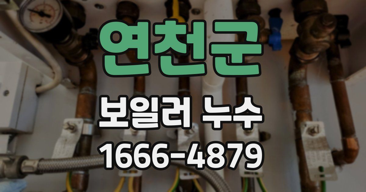 연천군 보일러 누수