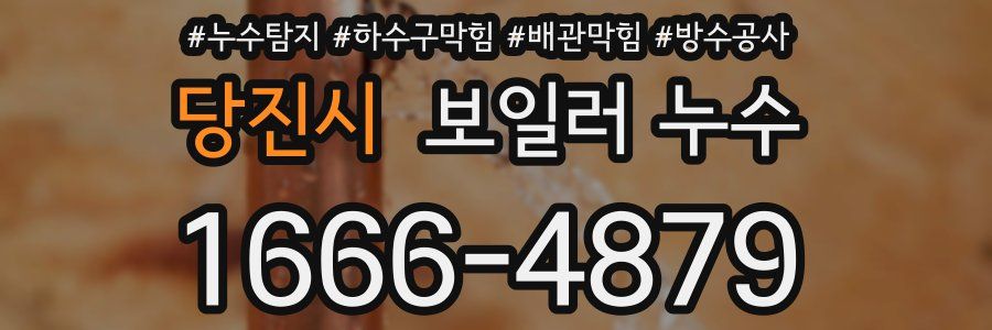 당진시 보일러 누수