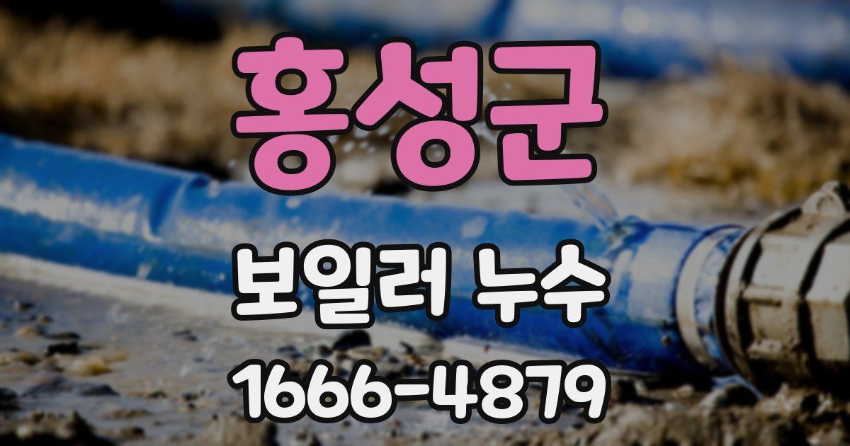 홍성군 보일러 누수