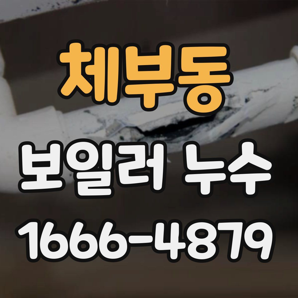 체부동 보일러 누수