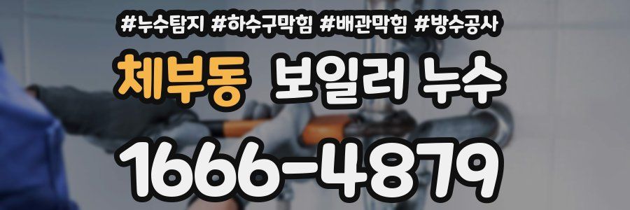 체부동 보일러 누수