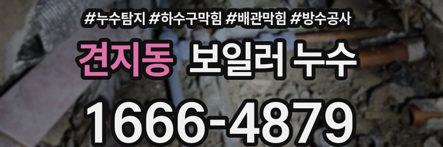 견지동 보일러 누수