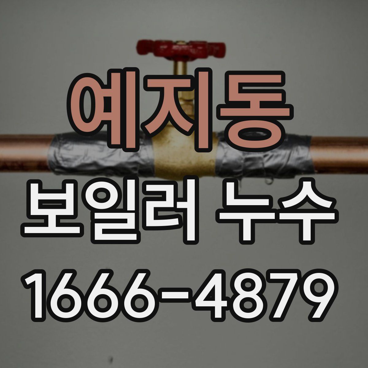 예지동 보일러 누수
