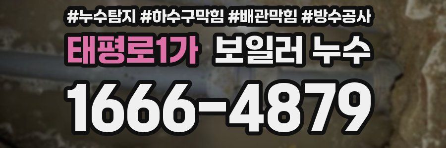 태평로1가 보일러 누수