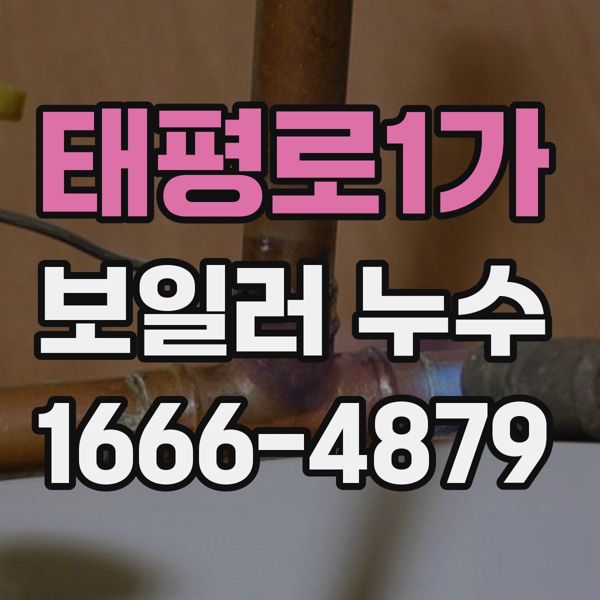 태평로1가 보일러 누수