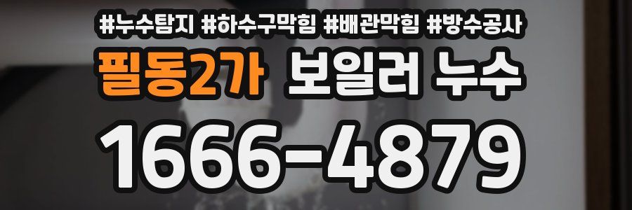 필동2가 보일러 누수