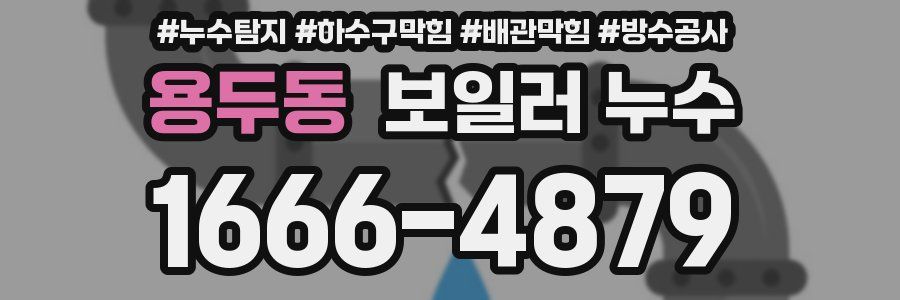 용두동 보일러 누수