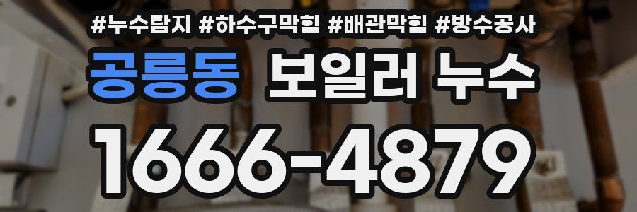 공릉동 보일러 누수