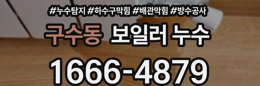 구수동 보일러 누수