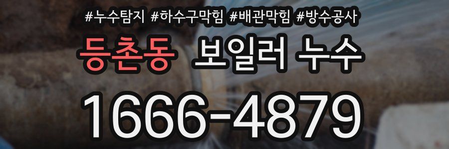 등촌동 보일러 누수