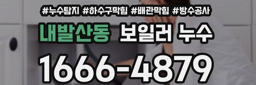 내발산동 보일러 누수