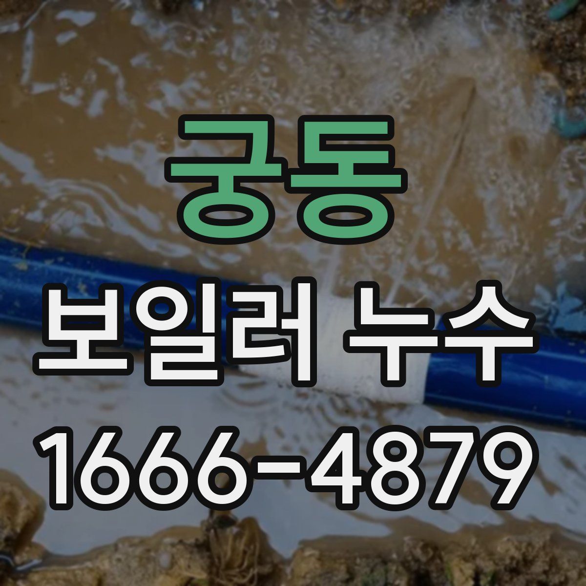 궁동 보일러 누수