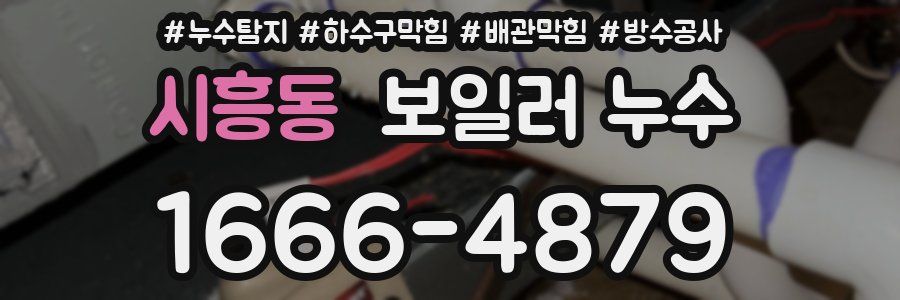 시흥동 보일러 누수