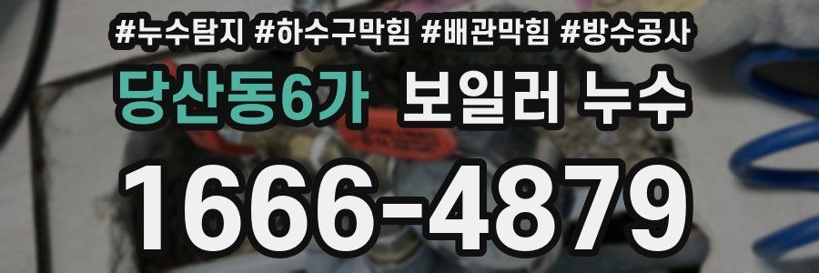 당산동6가 보일러 누수
