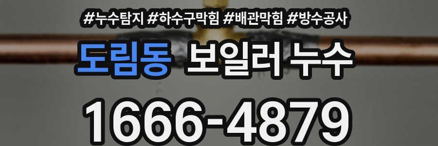 도림동 보일러 누수