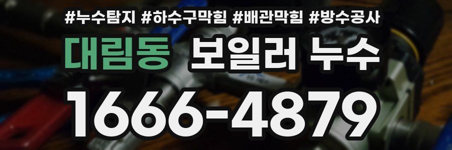 대림동 보일러 누수